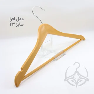 چوب لباسی مدل چوب افرا کد 43 بسته 12 عددی 101739370