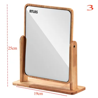 آینه رومیزی اطلس مدل دلوین کد L3 101740174