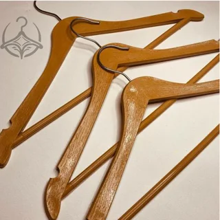چوب لباسی مدل چوب افرا کد 43 بسته 12 عددی 101739375
