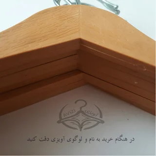 چوب لباسی مدل چوب افرا کد 43 بسته 12 عددی 101739381