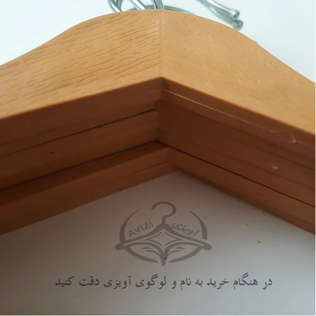 چوب لباسی مدل چوب افرا کد 43 بسته 12 عددی 101739381