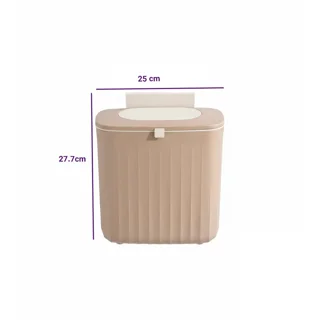 سطل زباله کابینتی هوم کت مدل 2433 گنجایش 3 لیتر 101755882