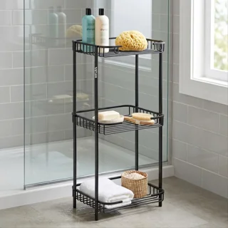 استند حمام اطلس مدل ماهان طرح مستطیل 101740004