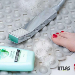 زیرپایی حمام اطلس مدل دریا سایز 70*38 سانتی‌متر 101740143