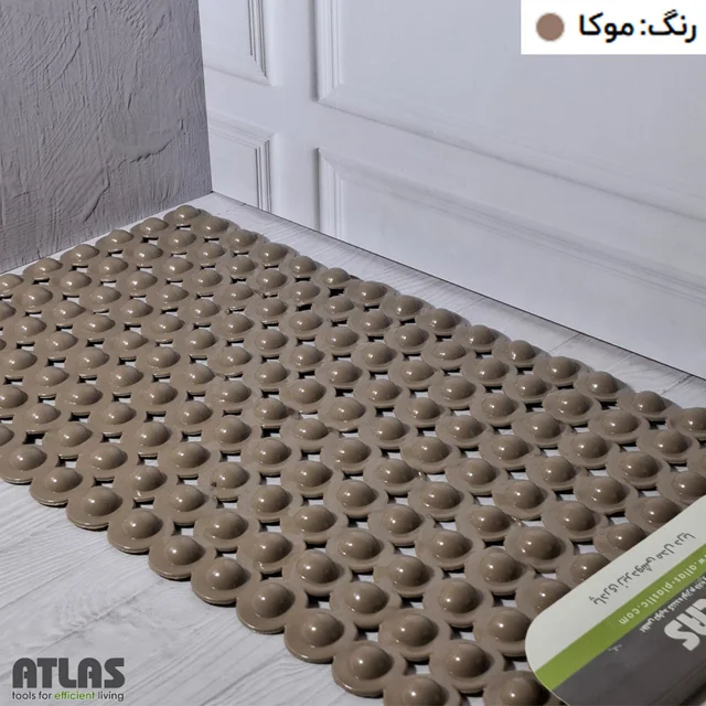 زیرپایی حمام اطلس مدل دریا سایز 70*38 سانتی‌متر 101740139