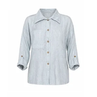 شومیز زنانه آستین بلند یقه برگردان شانتون مدل سلین کد661 102029886