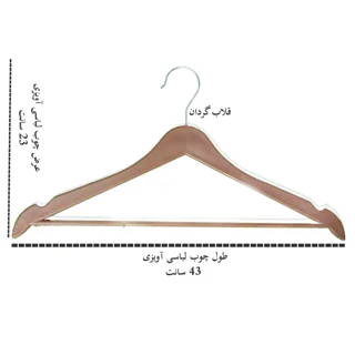 چوب لباسی طرح چوب افرا بسته 80 عددی 101740213